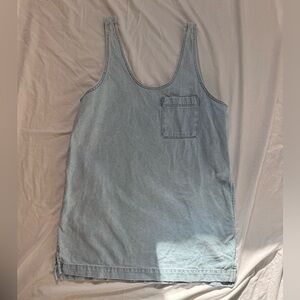 Universal Thread Light Blue Denim Tank top dress
